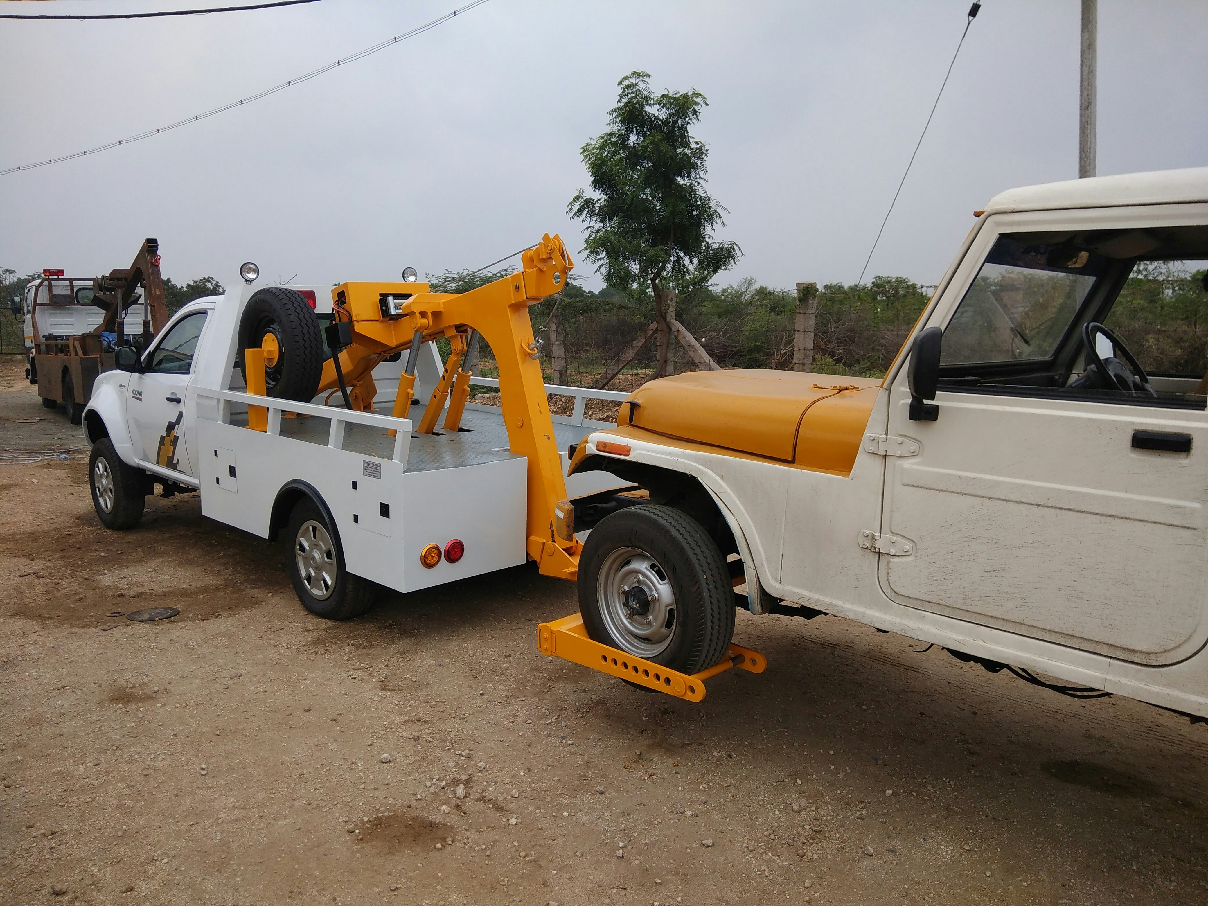 Wheel Lift Car Towing